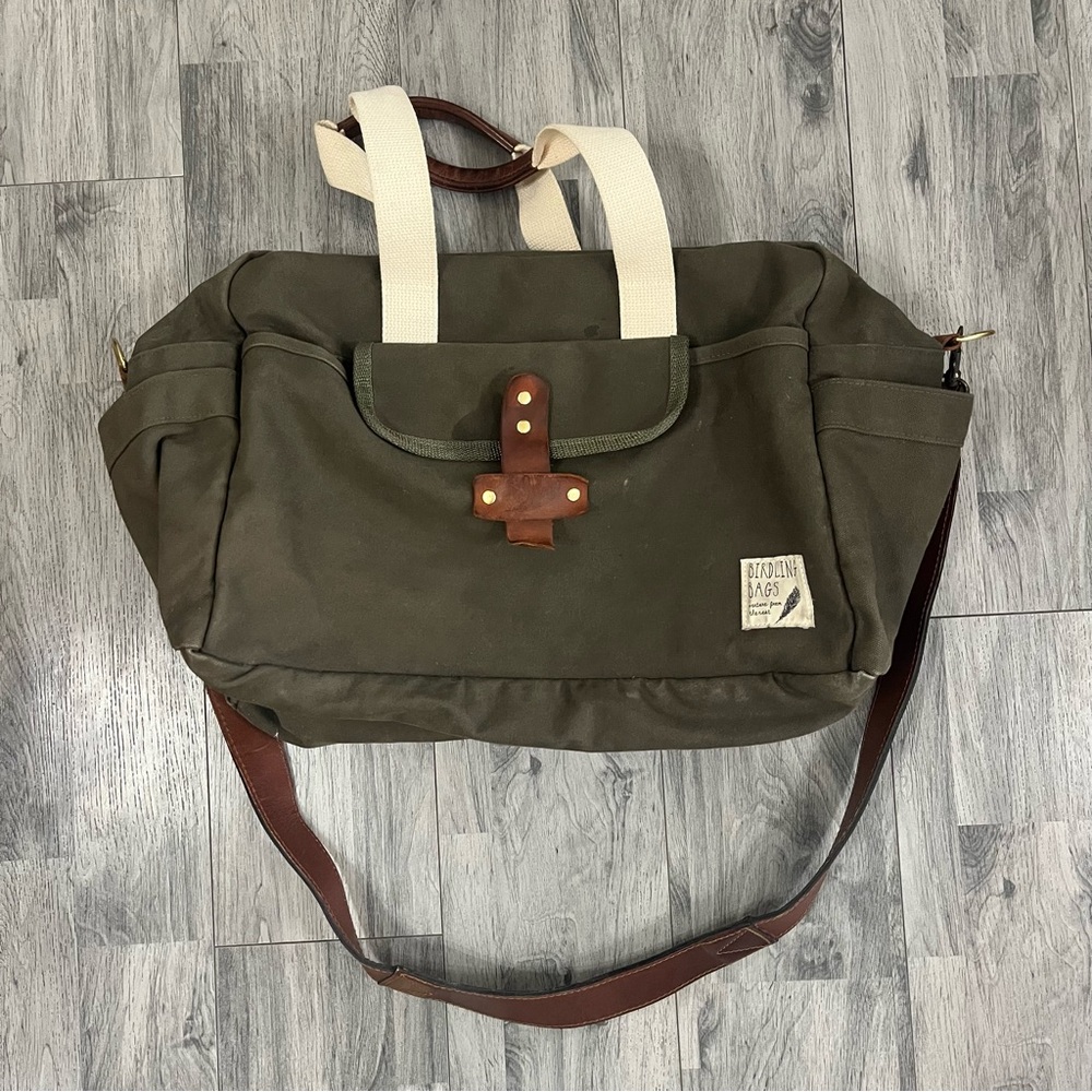 Birdling Bag Weekender Olive Canvas